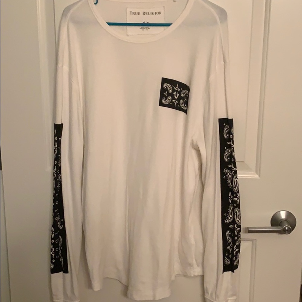 Bandana print long sleeve